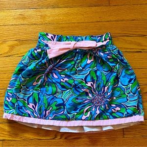 Lilly Pulitzer Girls Flower Skirt